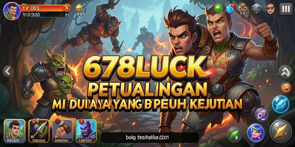 Screenshot gameplay <strong>678LUCK</strong> menampilkan karakter menjelajahi dunia petualangan yang luas.