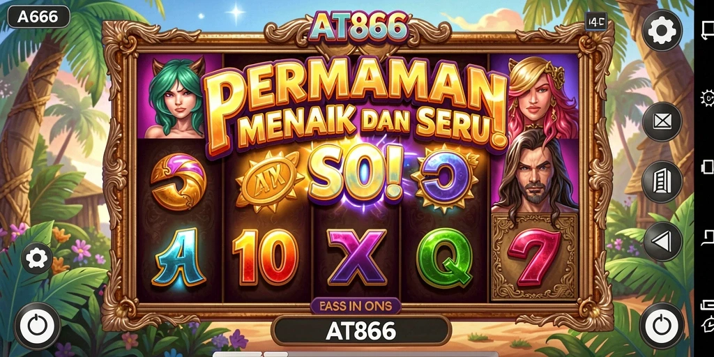 Tampilan gameplay Slot yang menawan dan interaktif.