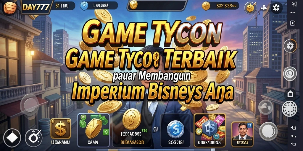 Tampilan screenshot game DAY777 yang menunjukkan serunya gameplay Tycoon.