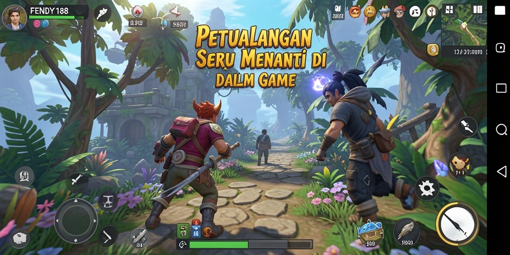 Tangkapan layar FENDY188 menunjukkan aksi petualangan yang seru dan menantang.