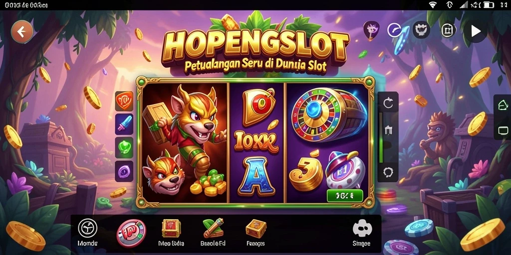 Tampilan menarik gameplay HOPENGSLOT yang penuh petualangan.