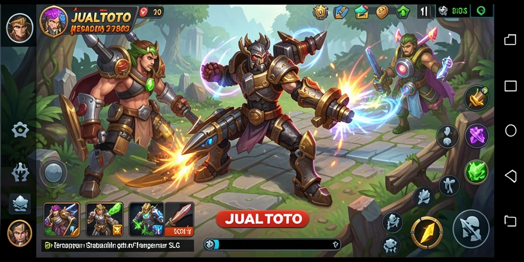 Tampilan menarik dari gameplay JUALTOTO yang penuh strategi.