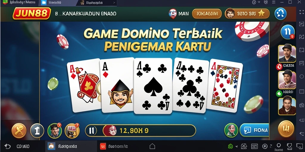 Gameplay Domino yang seru dan menantang di JUN88.