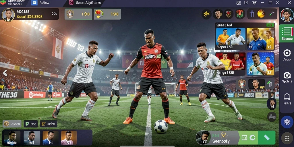 Gambar menampilkan tampilan taruhan langsung MDG188 yang atraktif.