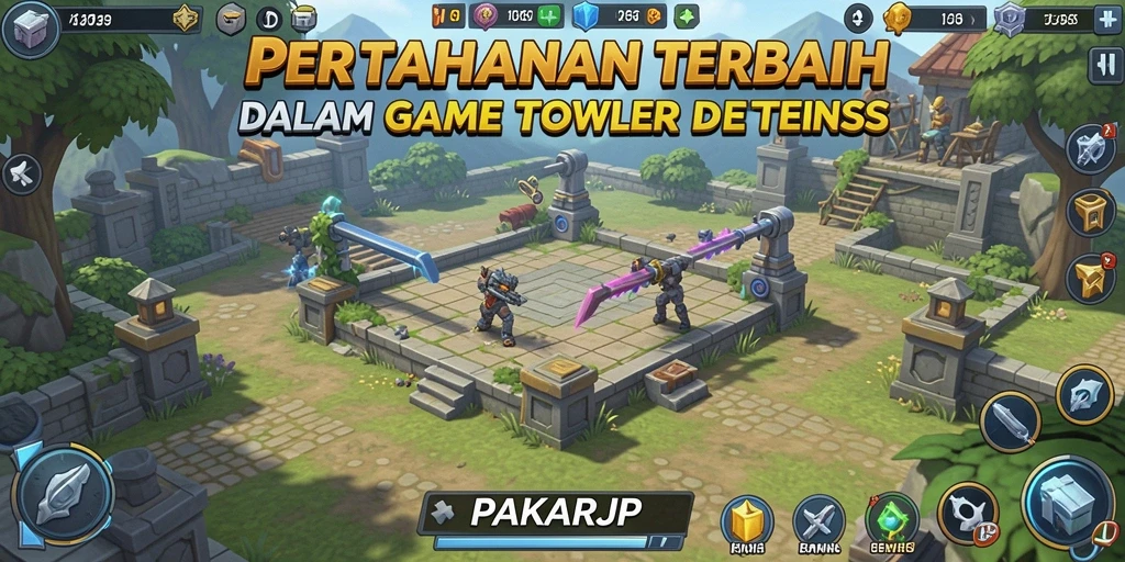 Tampilan gameplay PAKARJP yang menegangkan dan penuh strategi.