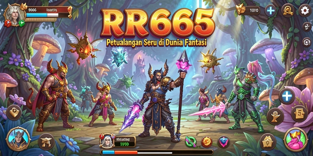 Tampilan gameplay RR666 yang menegangkan dan seru.