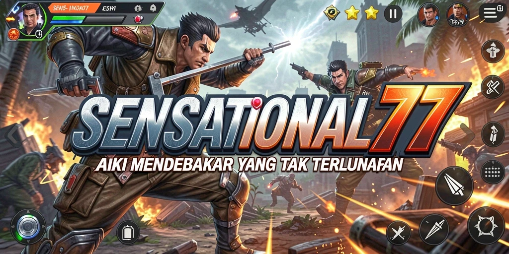 Tangkapan layar dari gameplay SENSATIONAL77 yang penuh aksi dan mendebarkan.