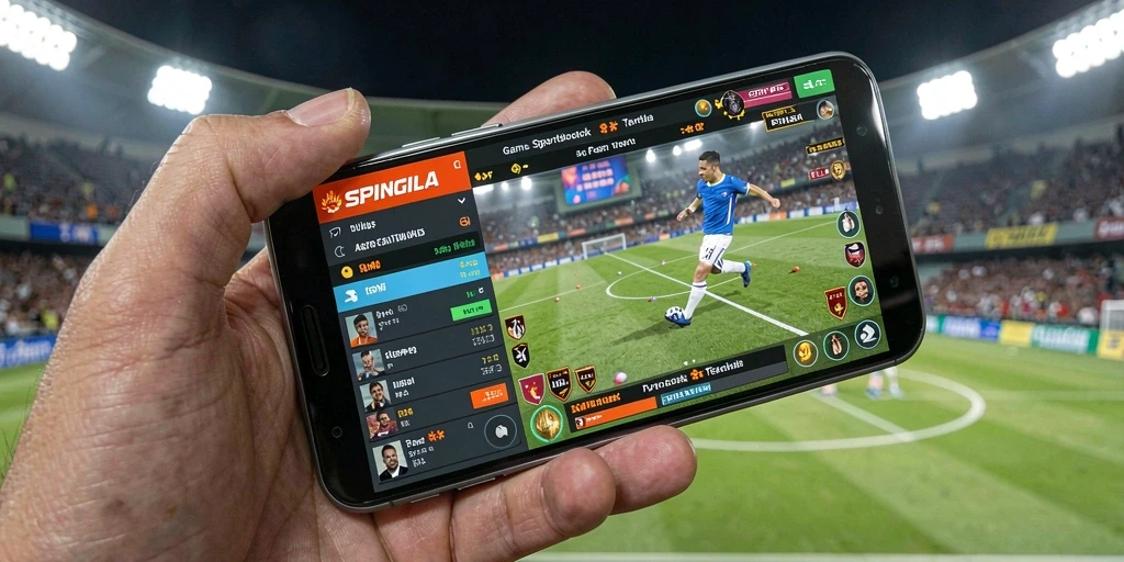 Tangkapan layar gameplay SPINGILA yang menarik dan mendebarkan.