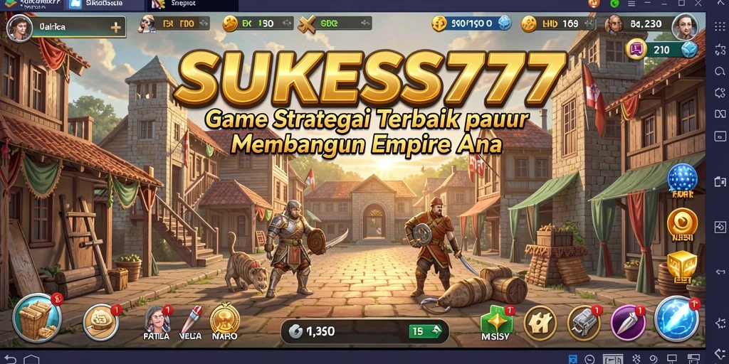 Tampilan gameplay menakjubkan dalam SUKSES777 dengan strategi mendalam.