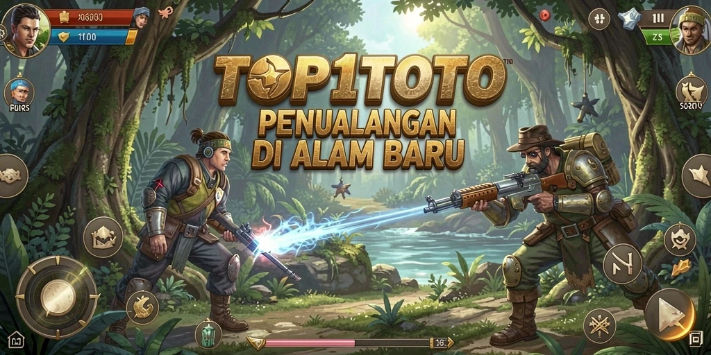 Screenshot TOP1TOTO menunjukkan gameplay yang menegangkan dan penuh petualangan.